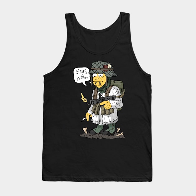 war is hell.. german flamethrower. Tank Top by JJadx